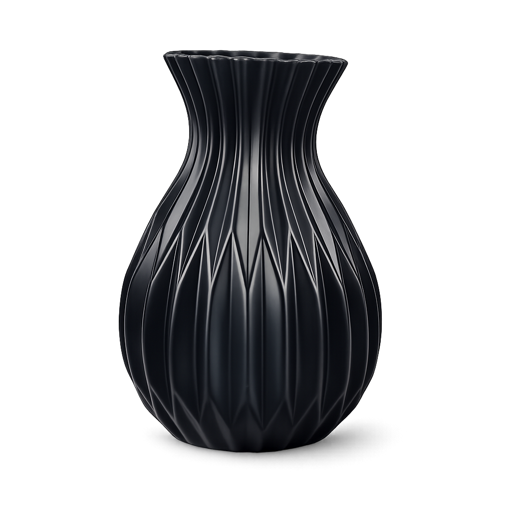 Design Vase – Floréa Noire Élégance
