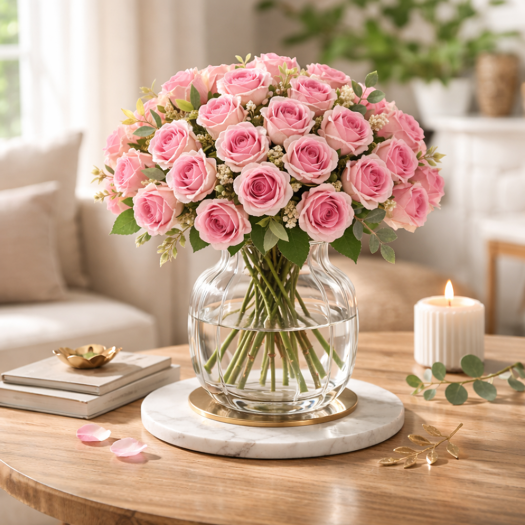 Kunstrosen Bouquet – Floréa Rosalie