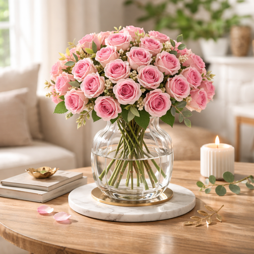 Kunstrosen Bouquet – Floréa Rosalie